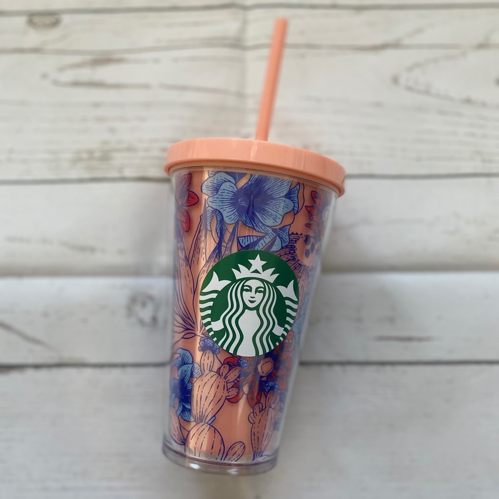 NWT Starbucks Cactus Tumbler